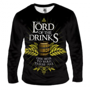 Чоловічий 3D лонгслів Lord of The Drinks