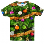 Детская 3D футболка Я - Новогодняя елка