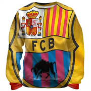 3D свитшот FC - Barcelona