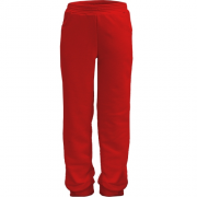 Дитячі червоні трикотажні штани "ALLAZY"