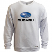 Світшот без начісу з лого Subaru