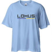 Футболка Oversize з лого "Lomus"