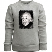 Дитячий світшот без начісу з Альбертом Ейнштейном