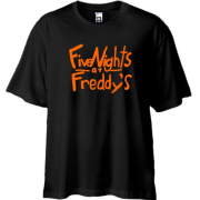 Футболка Oversize Five Nights at Freddy’s (напис)