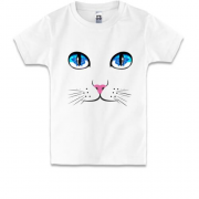 Дитяча футболка Котячі очі